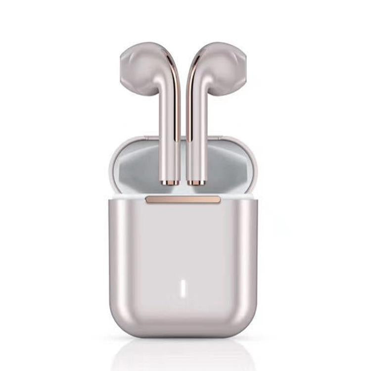 Wireless Binaural Bluetooth Earphones with Charging Box - J18 - Rose Gold Tristar Online