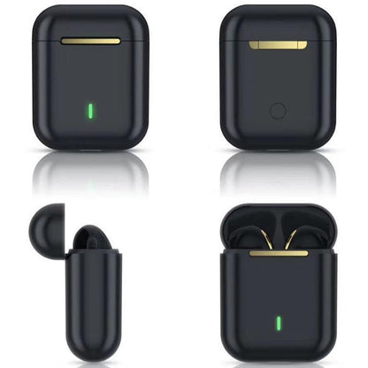 Wireless Binaural Bluetooth Earphones with Charging Box - J18 - Rose Gold Tristar Online