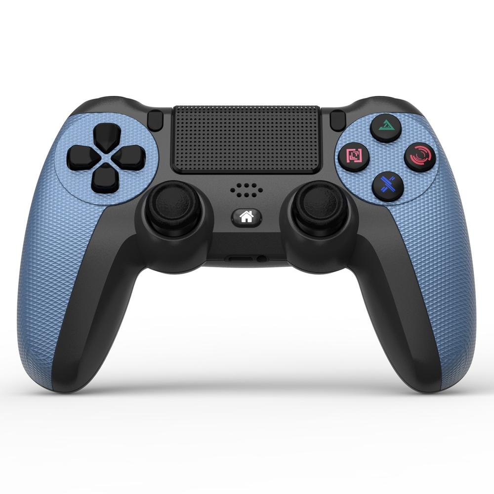 Wireless Bluetooth Gamepad Controller for Ps4 - Battle Gray with Light Bar - Elegant Silver Tristar Online