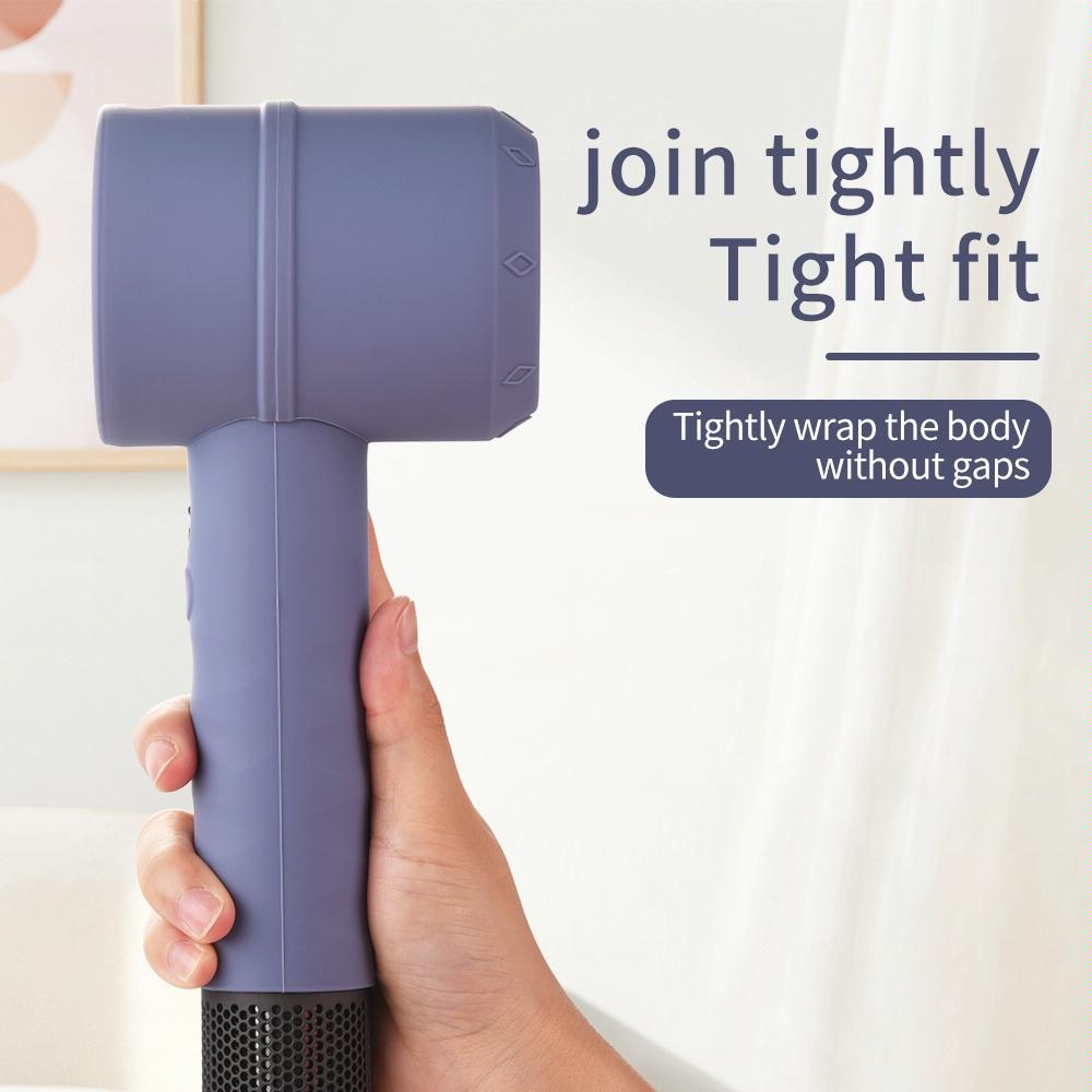 Shockproof Silicone Case For Dyson Hair Dryer - Lavender Grey Tristar Online