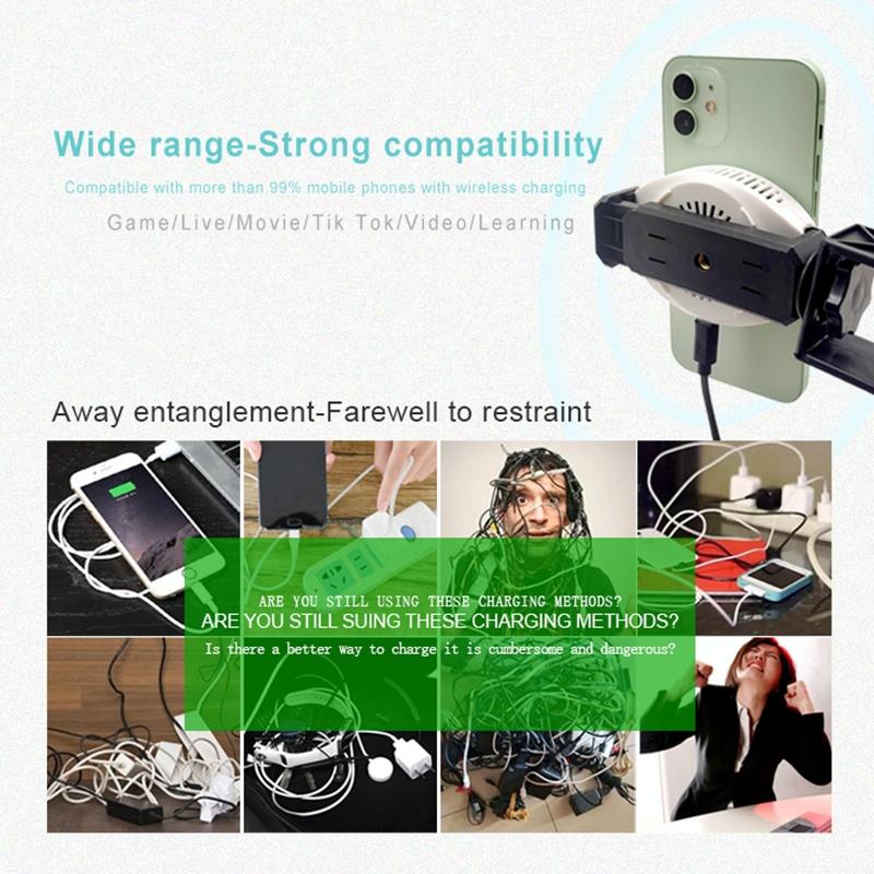 15W Magnetic Wireless Charger For Refrigeration - Grey Tristar Online