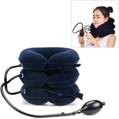 Full Cashmere Cervical Traction Instrument Neck Massage & Support - Grey Tristar Online
