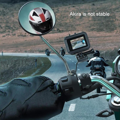 Universal Alloy Handlebar Phone Mount for Sport Cameras - Gold Tristar Online