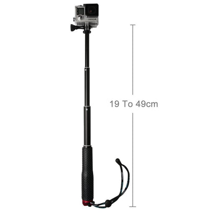Extendable Monopod for Action Cameras - 49cm - Gold Tristar Online
