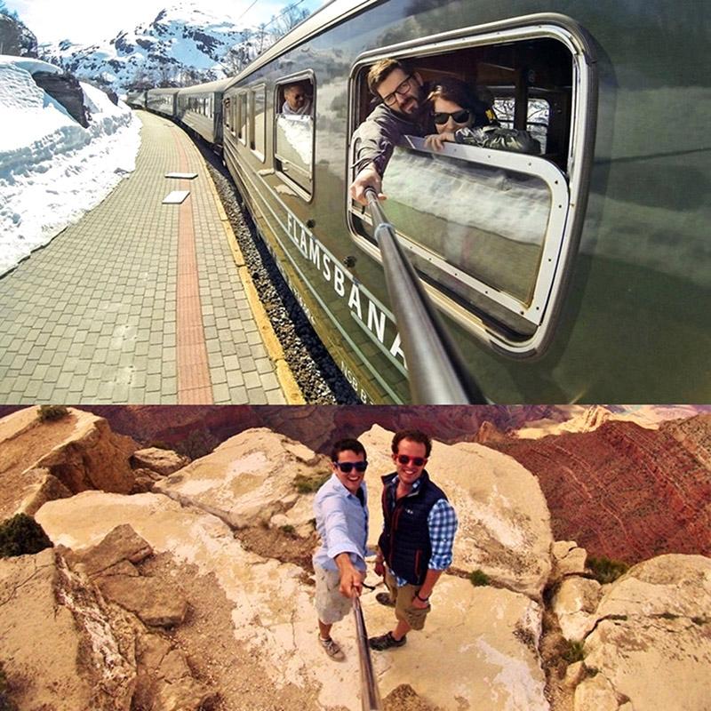 Extendable Monopod for Action Cameras - 49cm - Gold Tristar Online