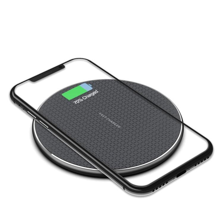 15W Round Desktop Wireless Charger + Type C Cable Tristar Online