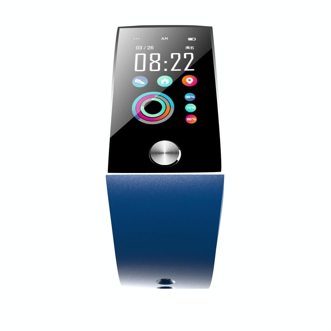 Waterproof Bluetooth Smartwatch With Tft Screen - Blue Tristar Online