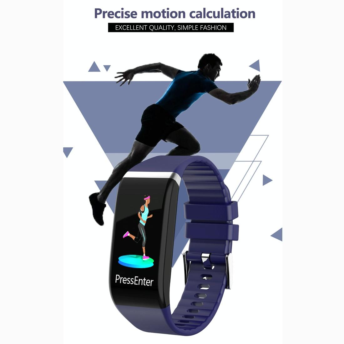 Smartwatch With Call Reminder And Health Monitoring - Waterproof - Blue Tristar Online
