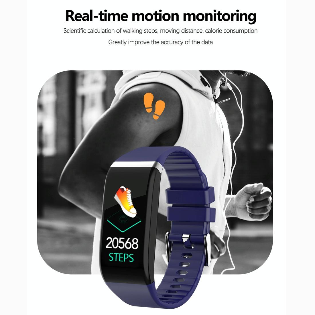 Smartwatch With Call Reminder And Health Monitoring - Waterproof - Blue Tristar Online