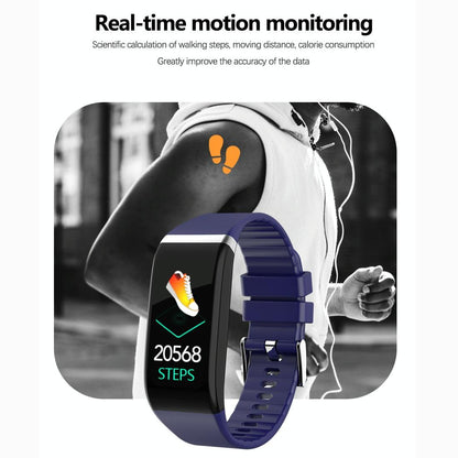 Smartwatch With Call Reminder And Health Monitoring - Waterproof - Blue Tristar Online
