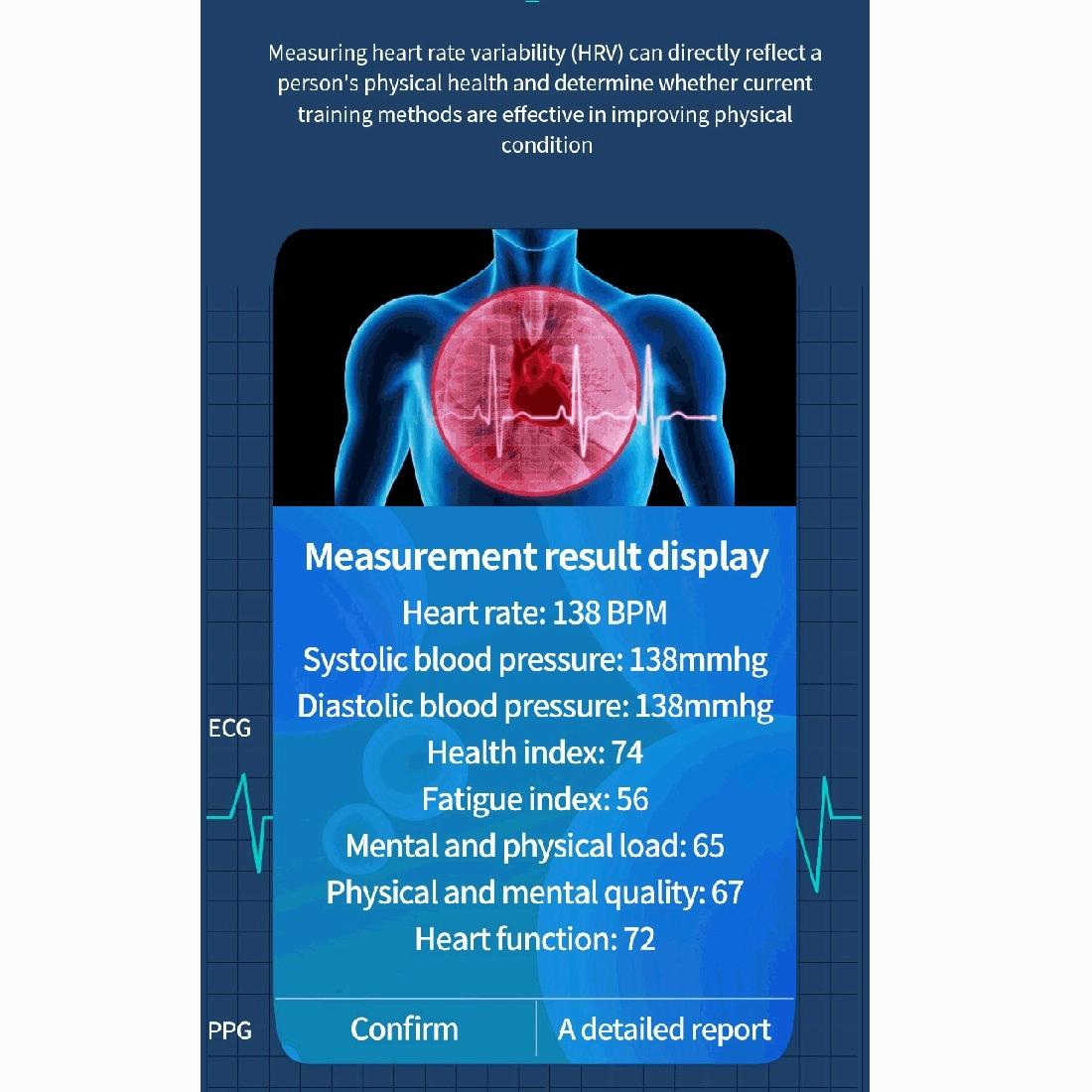 Smart Watch With Heart & Oxygen Monitoring Colour Screen Ip67 - Blue Tristar Online