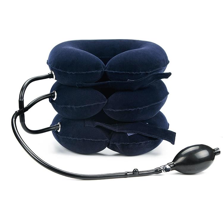 Full Cashmere Cervical Traction Instrument Neck Massage & Support - Blue Tristar Online