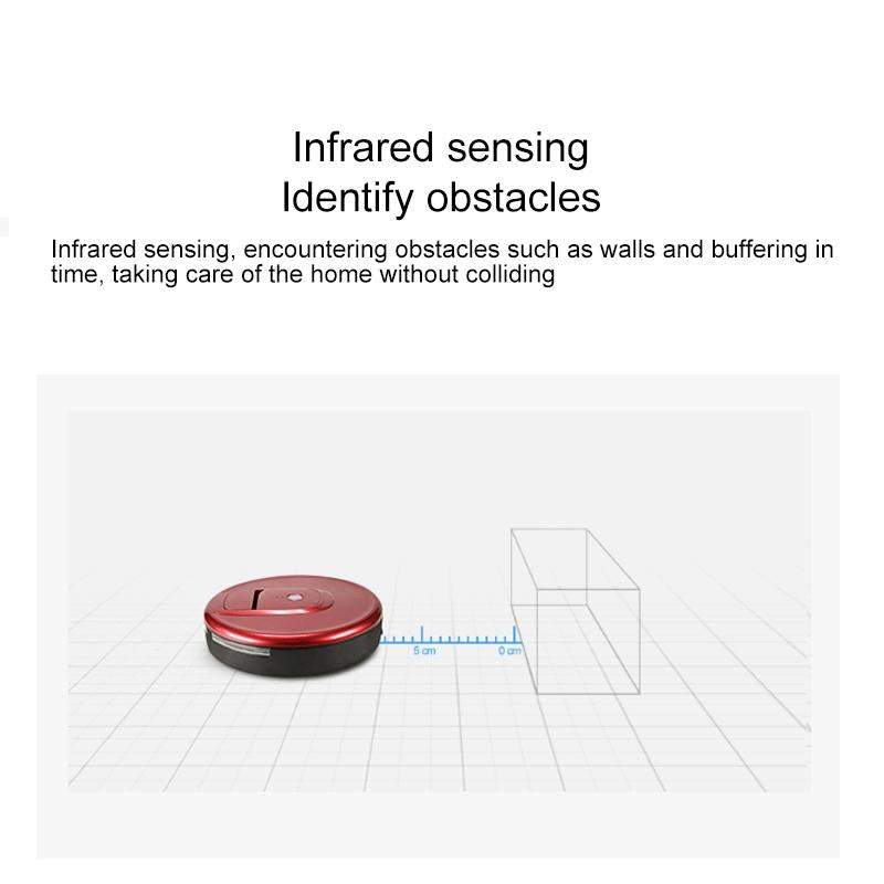 Smart Household Sweeping Robot - Efficient Cleaning - Red Tristar Online