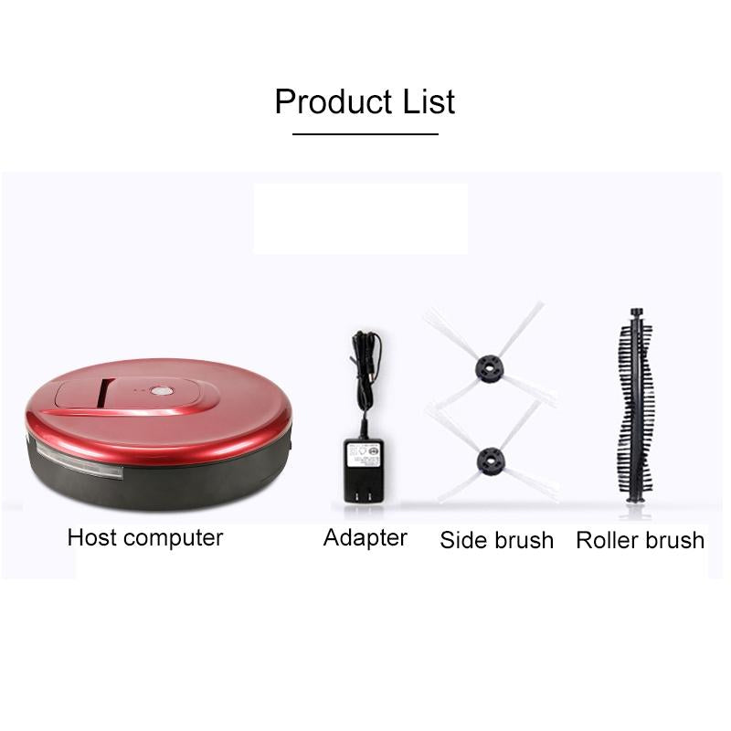 Smart Household Sweeping Robot - Efficient Cleaning - Red Tristar Online