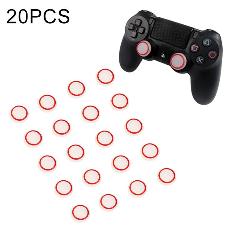 20 Luminous Silicone Gamepad Covers for Ps4 / Ps3 / Ps2 / Xbox360 / Xboxone / Wiiu - Red Tristar Online