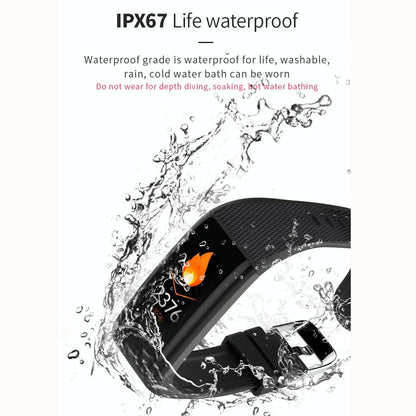 Waterproof Touch Screen Smartwatch - Ipx67 - Red Tristar Online