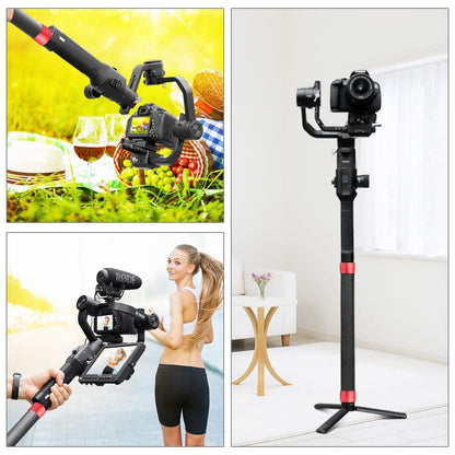 35cm Carbon Fiber Monopod Extension for Gimbal - Red Tristar Online