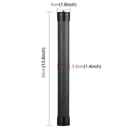 35cm Carbon Fiber Monopod Extension for Gimbal - Red Tristar Online