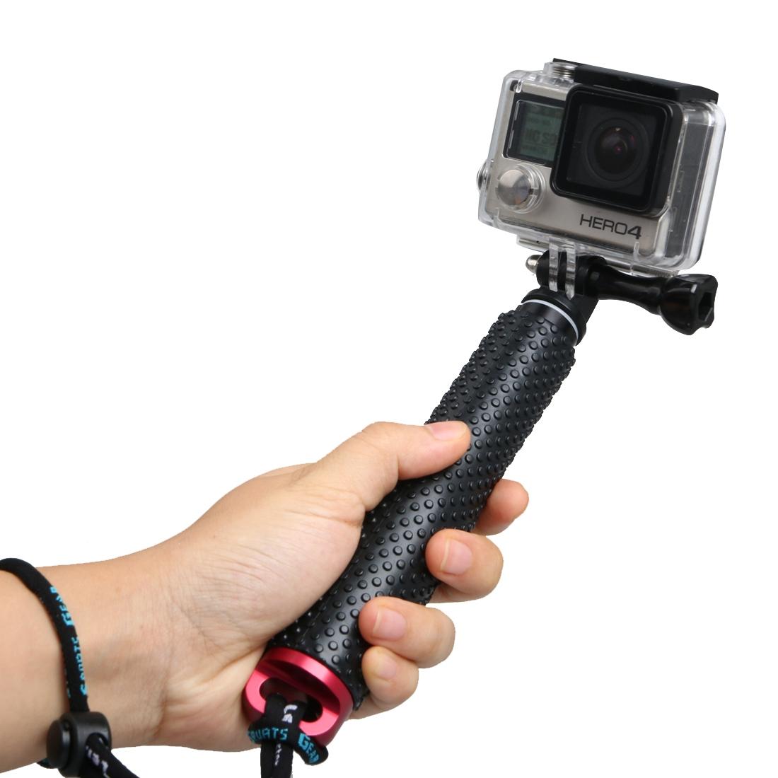 Extendable Monopod for Action Cameras - 49cm - Red Tristar Online