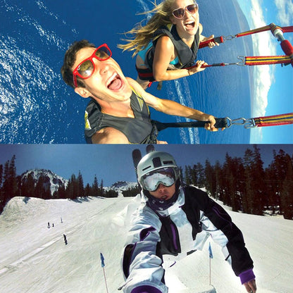 Extendable Monopod for Action Cameras - 49cm - Red Tristar Online