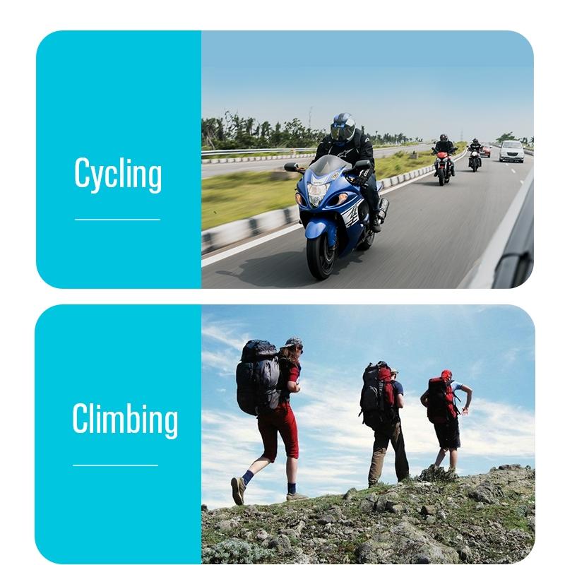 Universal Action Camera Head Strap Mount - Red Tristar Online