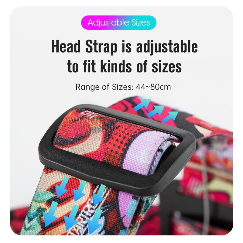 Universal Action Camera Head Strap Mount - Red Tristar Online