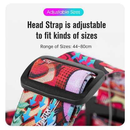 Universal Action Camera Head Strap Mount - Red Tristar Online