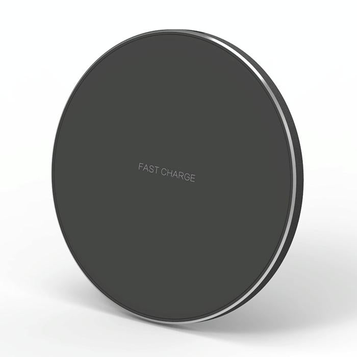 Ultra Thin Wireless Fast Charging Pad - Black Red Tristar Online