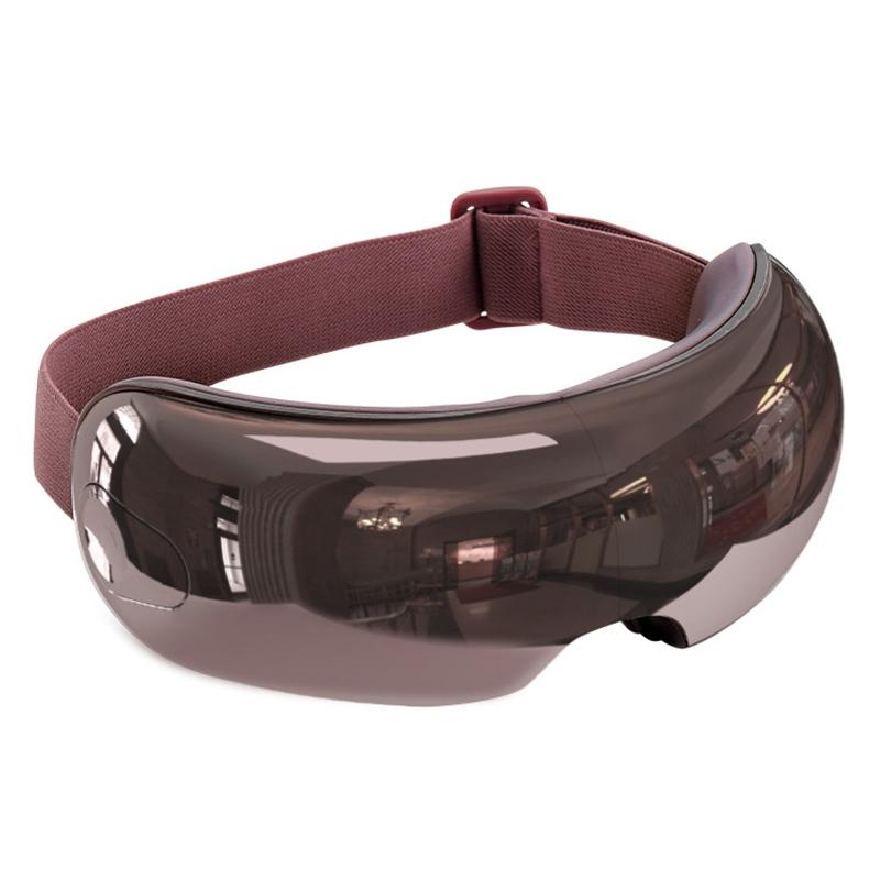 Smart Eye Massager With Hot Compress Air Pressure & Vibration - Light Smoke Tristar Online