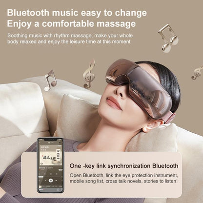 Smart Eye Massager With Hot Compress Air Pressure & Vibration - Light Smoke Tristar Online