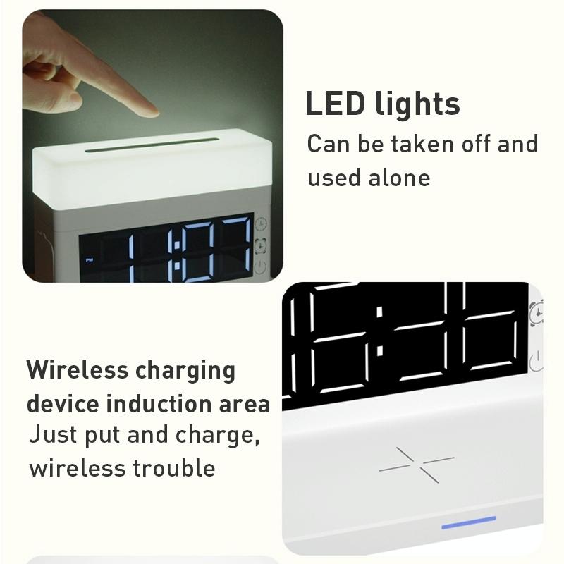 6 In 1 Wireless Charger N65 Multifunction - White Tristar Online