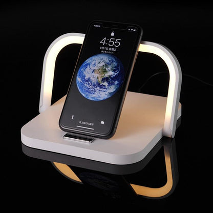 Portable Wireless Charger Led Desk Lamp White Tristar Online