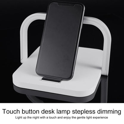 Portable Wireless Charger Led Desk Lamp White Tristar Online