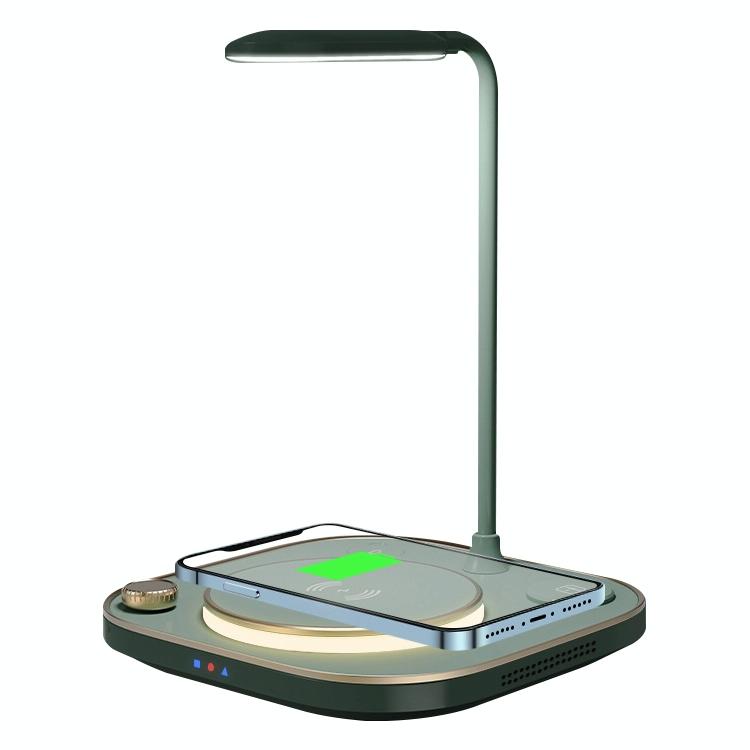 15W 3 In 1 Wireless Charger & Table Lamp - White Tristar Online