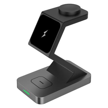 15W 3 In 1 Magnetic Wireless Charger For Iphone Watch Airpods - White Tristar Online