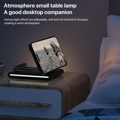 15W Foldable Magnetic Wireless Charger - White Tristar Online