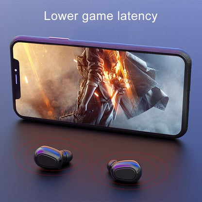 Wireless Bluetooth Earphones with 9d Sound and Charging Box - White Tristar Online