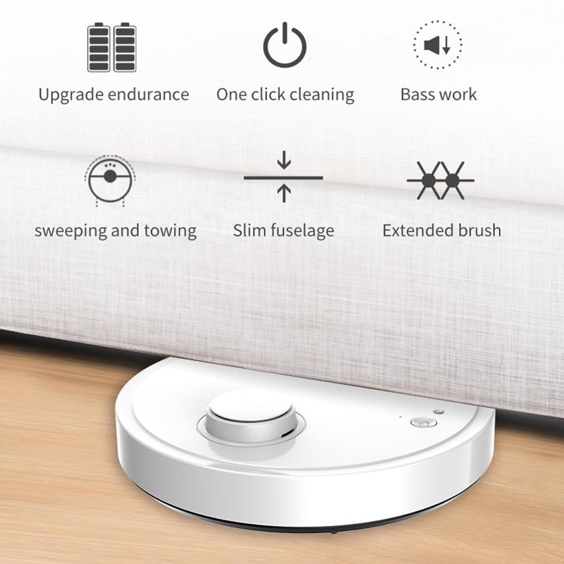Intelligent Usb Charging Sweeping Robot - White Tristar Online