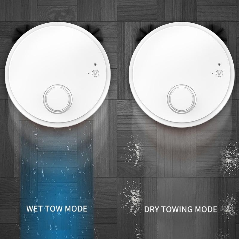 Intelligent Usb Charging Sweeping Robot - White Tristar Online