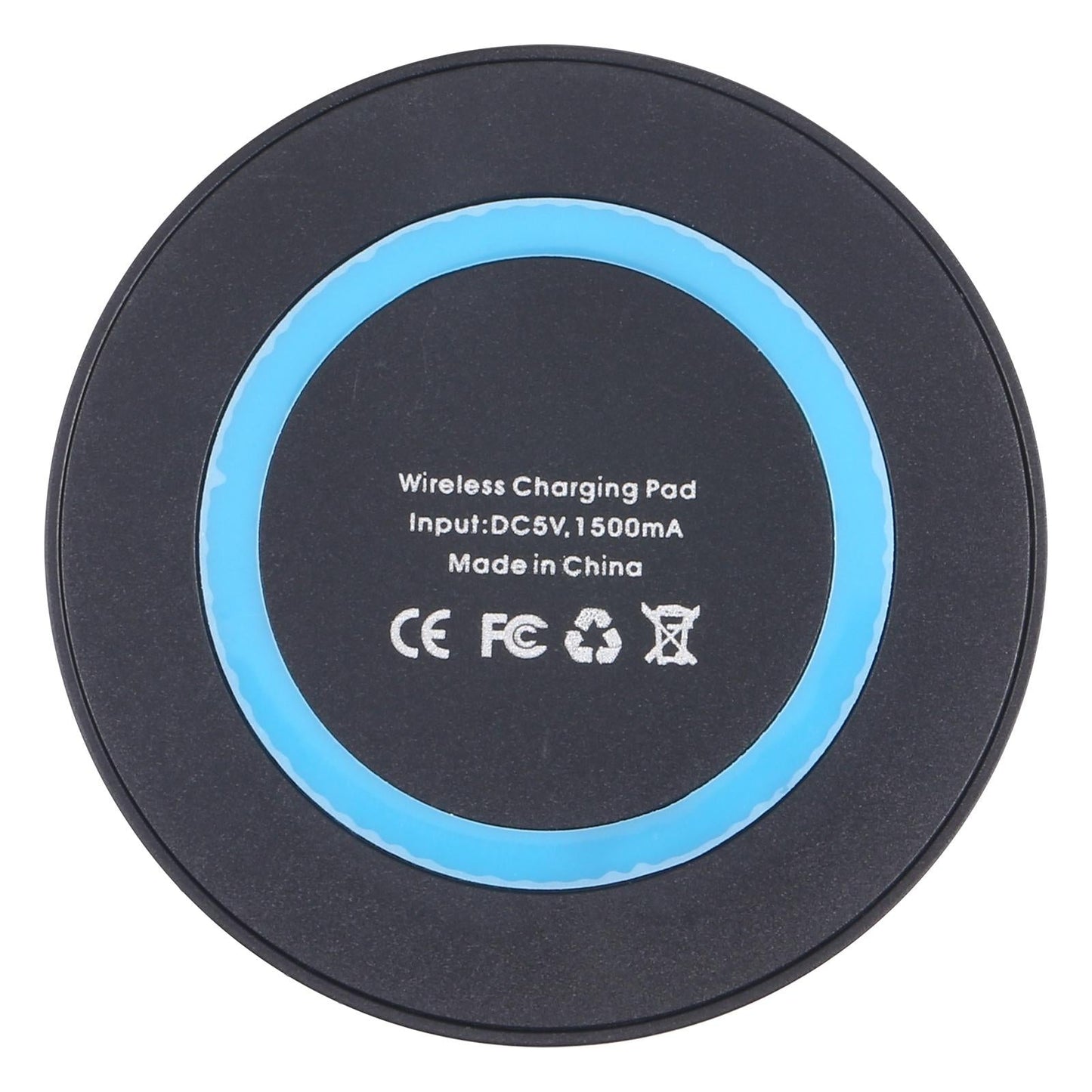 Universal 5W Round Wireless Charger - Black + White Tristar Online