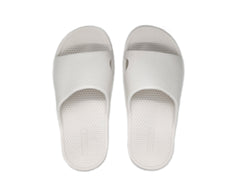 Archline Rebound Orthotic Slides Flip Flop Thongs Slip On Arch Support - White - Euro 46