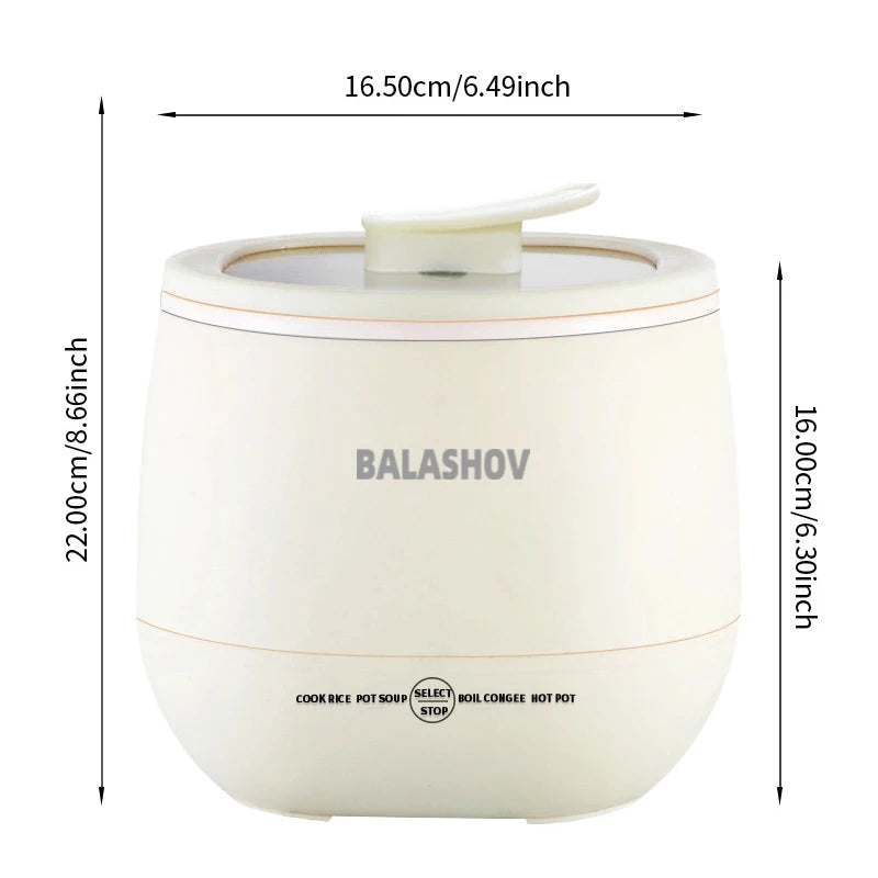 NNEOBA 1.8L Multifunctional Electric Mini Rice Cooker Tristar Online