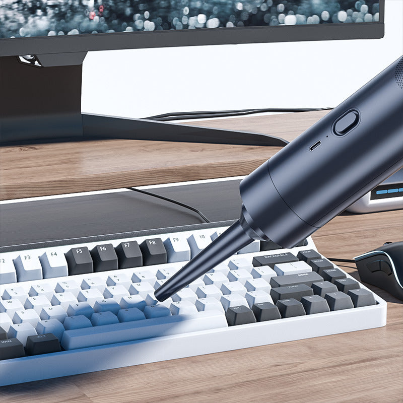 Blue Gray Cordless Handheld Vacuum Cleaner with Blower Function - Compact and Rechargeable 120W Power Tristar Online