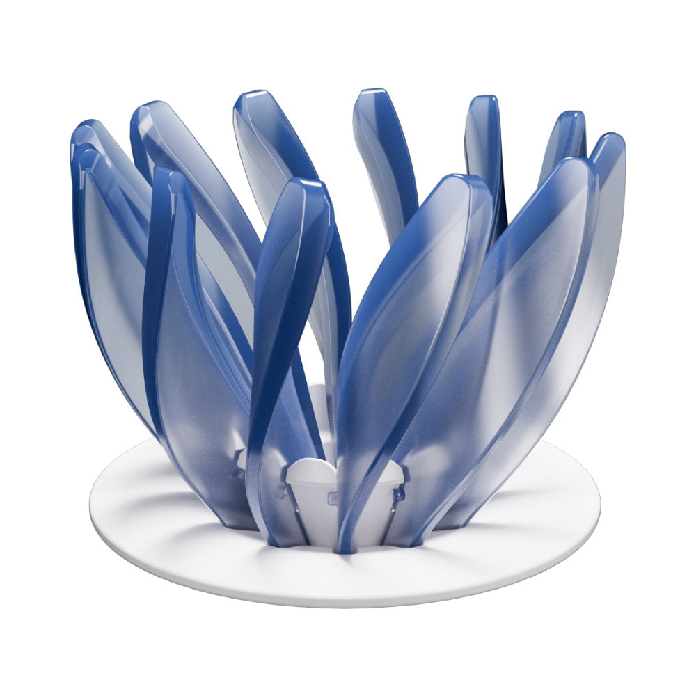 V60 Pour Over Coffee Dripper - Heat Resistant Brew Filter Cone - Blue(White Base) Tristar Online