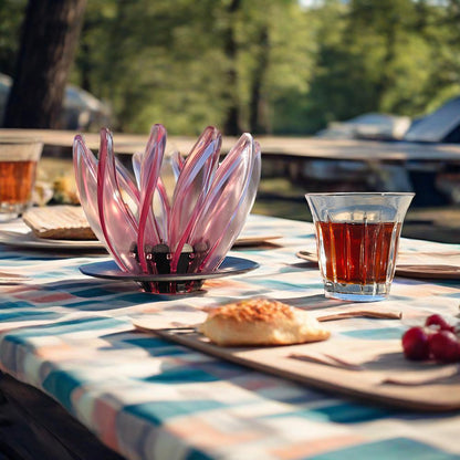 V60 Pour Over Coffee Dripper - Heat Resistant Brew Filter Cone - Blue(Black Base) Tristar Online