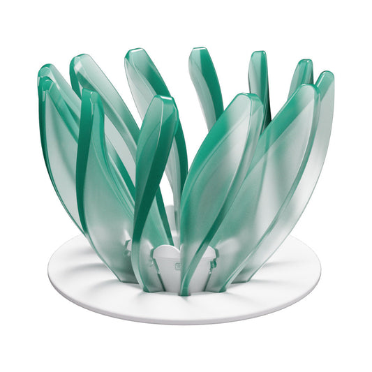 V60 Pour Over Coffee Dripper - Heat Resistant Brew Filter Cone - Green(White Base) Tristar Online