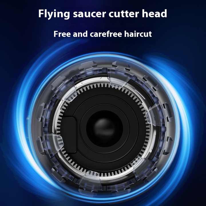 Ergonomic Cordless Hair Clipper with LCD Display - USB-C Rechargeable Head Shaver Tristar Online