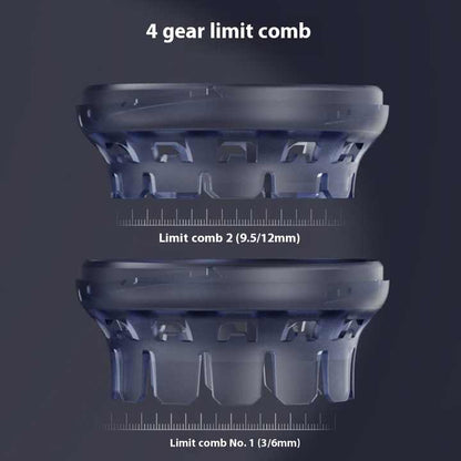 Ergonomic Cordless Hair Clipper with LCD Display - USB-C Rechargeable Head Shaver Tristar Online