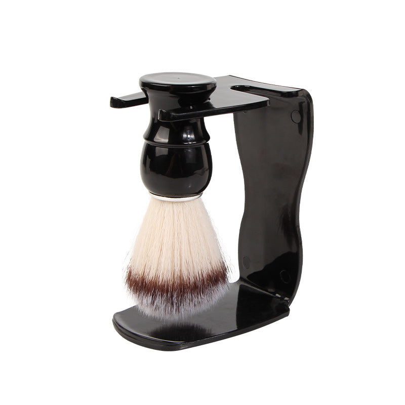2 PCS Men's Shaving Brush Set with Lathering Bowl and Stand - Professional Beard Grooming Kit for Wet Shaving Tristar Online