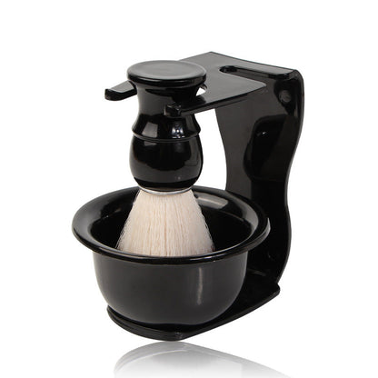 2 PCS Men's Shaving Brush Set with Lathering Bowl and Stand - Professional Beard Grooming Kit for Wet Shaving Tristar Online